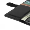 Etui portfel Krusell do Apple iPhone 12 Pro Max — czarne, etui typu folio z kieszenią na karty