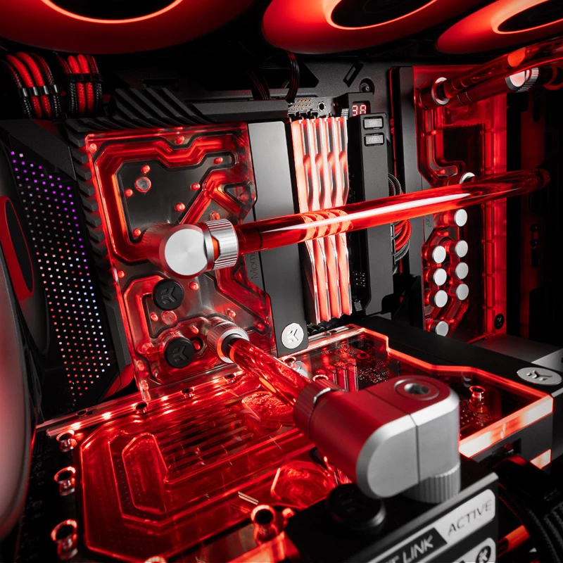 Osłona I/O EK Water Blocks dla ROG Maximus Z690/Z790 Extreme — EK-Quantum Momentum², czarna