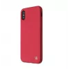 Cover Tellur iPhone X czerwony
