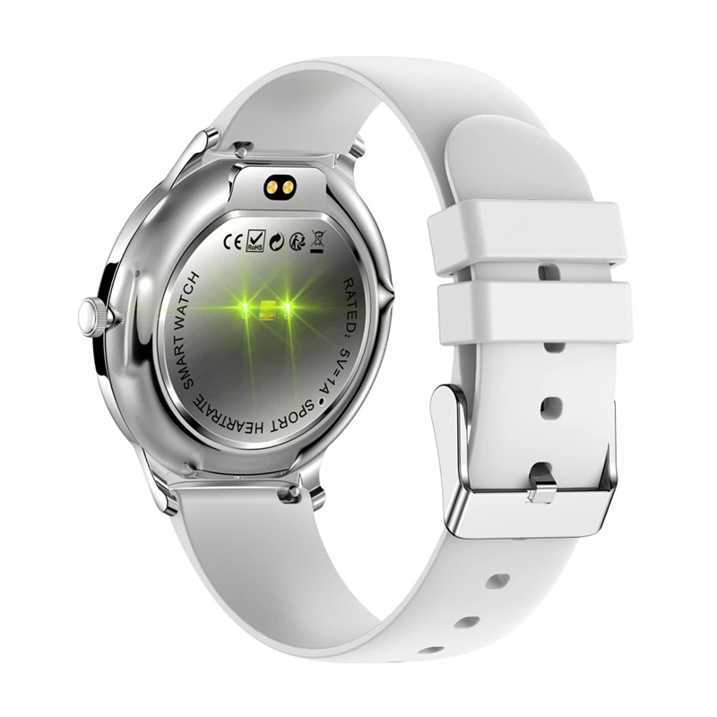 Smartwatch Colmi V89 srebrny z Bluetooth i monitorem tętna