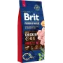 Sucha karma dla psa Brit Premium by Nature Junior L 15 kg — kurczak, dla dużych ras, białko 28%, tłuszcz 16%