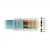 Kabel szeregowy DeLOCK 63341 niebieski 1 m DB-9