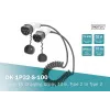 Digitus spiralny kabel do ładowania EV 10 m typ 2 na typ 2 32 A 240 V