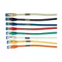 Kabel krosowy RJ45 - CAT6A 500 MHz - 0,15 m - żółty - S-STP (S/FTP) - AWG26 - LSZH - Synergy 21