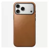 Etui na telefon Nomad Modern Leather Case Cover dla iPhone 17 Pro Max, 17,5 cm (6,9 cala), Tan, skóra + PC/TPU