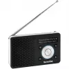 Przenośne radio TECHNISAT DIGITRADIO 1 A — DAB+/FM, wyświetlacz OLED, USB-C, słuchawki 3,5 mm, 1 W, czarny/srebrny