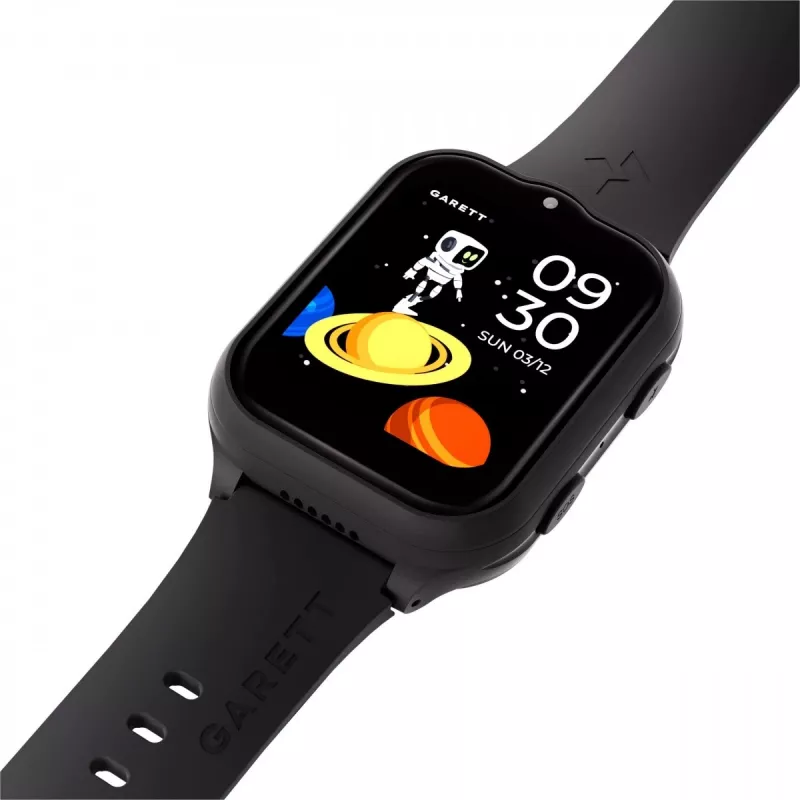 Inteligentny zegarek dla dzieci Garett Kids eSim 4G Czarny