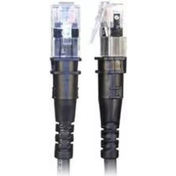 Kabel sieciowy PatchSee TP-6A-F/10 Czarny 3,1 m Kat.6a F/UTP
