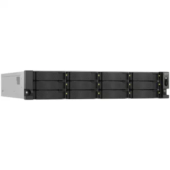 QNAP TS-H1277AXU-RP NAS Rack (2U) AMD Ryzen™ 5 16 GB DDR5 0 TB QuTS hero Czarny
