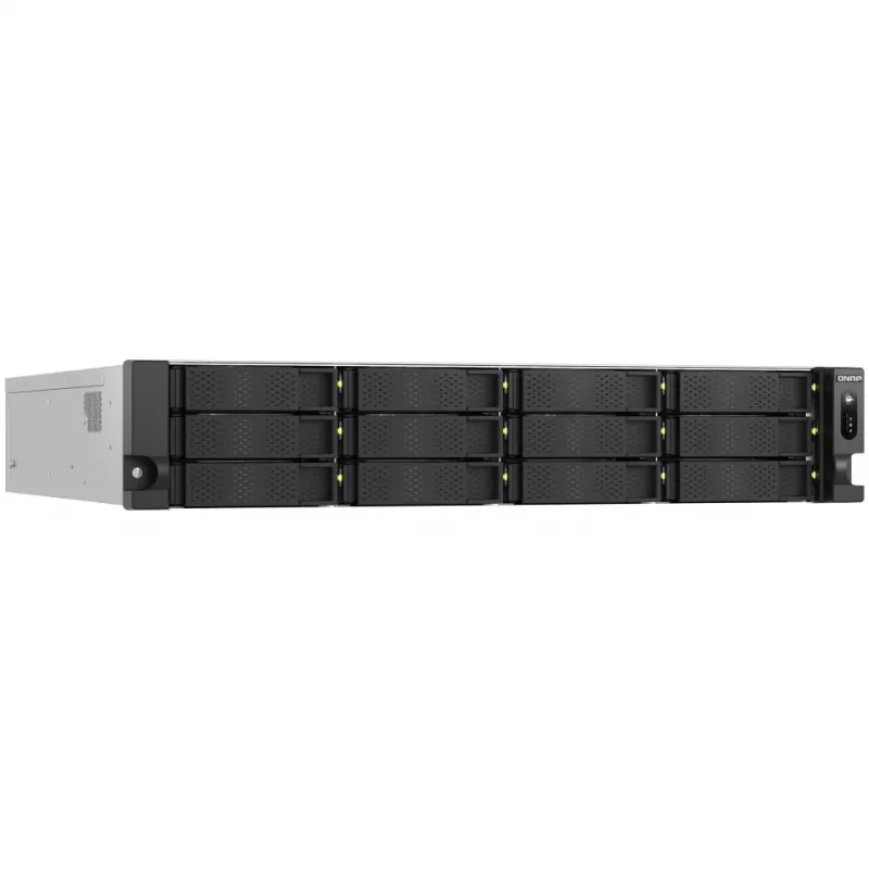 QNAP TS-H1277AXU-RP NAS Rack (2U) AMD Ryzen™ 5 16 GB DDR5 0 TB QuTS hero Czarny