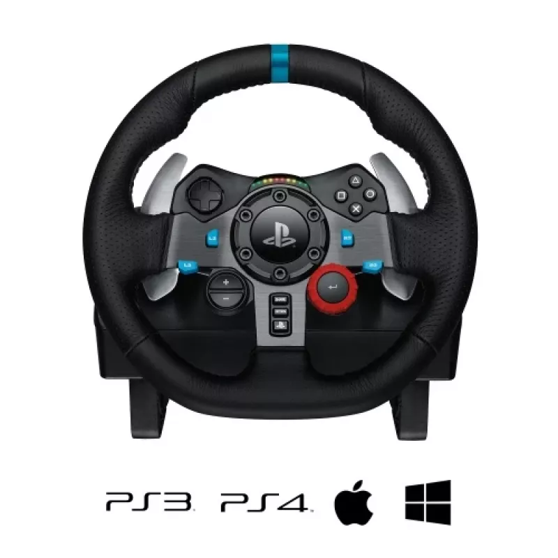 Logitech Driving Force G29 - Zestaw kierownicy i pedałów - Przewodowy - dla Sony PlayStation 3, Sony PlayStation 4
