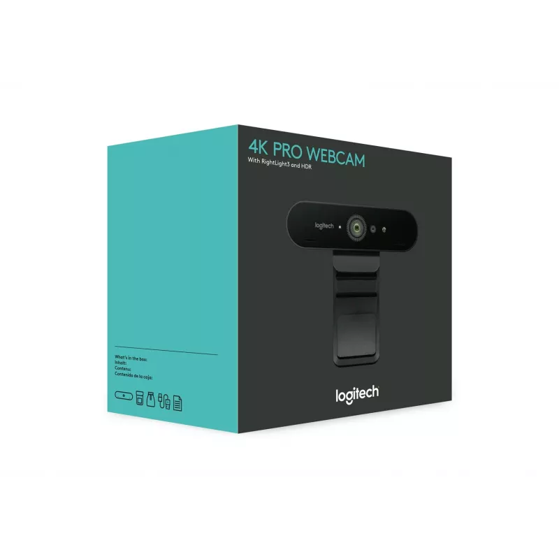 Kamera internetowa Logitech BRIO ULTRA HD PRO 13 MP 4096x2160 USB 3.2