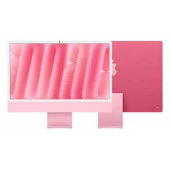 iMac 24 cale: M4 8/8, 16 GB, 256 GB SSD – Różowy