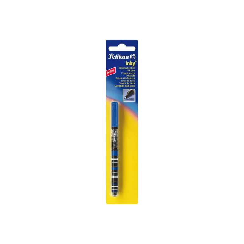 Pióro wieczne Pelikan Inky Czarny Niebieski 0,5 mm Pisanie