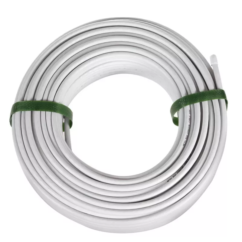 Kabel koncentryczny Maclean MCTV-471 RG-6/U 50 m biały