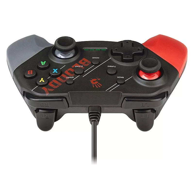 Przewodowa mysz gamingowa A4Tech Bloody GP30 czerwona — ergonomiczny kształt, złącze USB