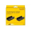 DeLOCK 64285 Hub USB 2.0 Type-A 5000 Mbit/s Czarny