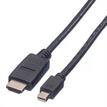 Mini DisplayPort kabel VALUE Mini DP-HDTV M/M 3 m