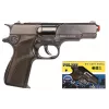 Metalowy pistolet policyjny Pulio GONHER 125/0 155125/0 — metalowy pistolet-zabawka, model 125/0