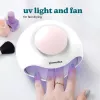Suszarka do lakieru do paznokci HoMedics ND-H100WH kompaktowa jednostka szybkoschnąca do salonów i użytku domowego