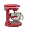 KitchenAid 5KSM60SPXEER mikser stojący 375 W szary, czerwony, stal nierdzewna