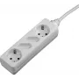 Hama 00121921 listwa przeciwprzepięciowa Biały 4 gniazda AC 230 V 1,4 m