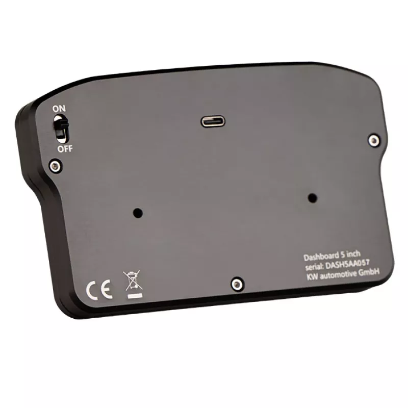 Panel deski rozdzielczej na kierownicę Ascher Racing 5 cali model 76080029 do wyświetlaczy wyścigowych symulatorowych