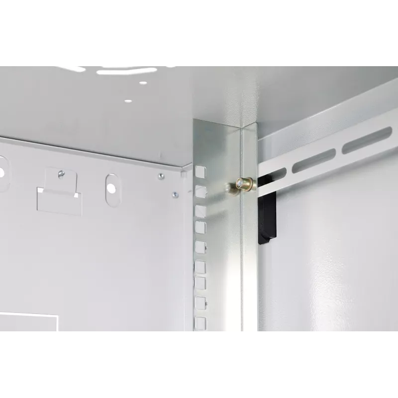 Szafa rackowa naścienna DIGITUS Dynamic-N 12U, 19 cali, 600x450 mm (SxG), IP20, zamek na klucz, niezłożona