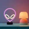 Lampa stołowa MANTA SNL86PK Style Neon Lights UFO Pink – dekoracyjna lampa neonowa różowa