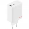 Zasilacz ONEPLUS SUPERVOOC 120W dwuportowa ładowarka przewodowa, 120W całkowitej mocy, 1x USB-C + 1x USB-A, 100–240V, 145 g, biały