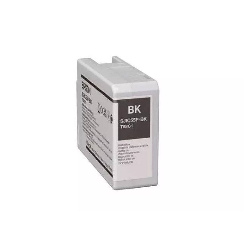 Wkład atramentowy Epson SJIC55 (BK) do ColorWorks CW-D6500/D6000 — Czarny