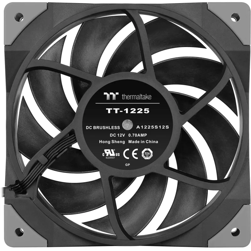 Thermaltake Toughfan 12 2-Pack Czarny