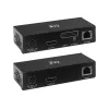 Zestaw przedłużacza USB C na HDMI przez Cat6 z obsługą KVM, 4K 60Hz, 4:4:4, Nadajnik/Odbiornik, USB, PoC, HDCP 2.2, do 70 m, TAA - Rozszerzenie wideo