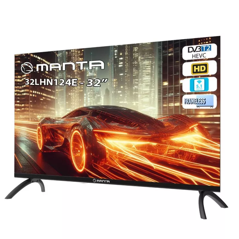 Telewizor Manta 32LHN124E 32 cale HD LCD 1366 x 768