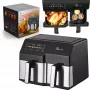 Extralink Home Air Fryer SJ-1000 10L EU, (6L+4L) 2500W