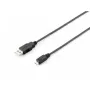 Kabel USB 2.0 Typ A na Micro-B Equip 128523 1,8 m Czarny