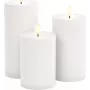 Goobay zestaw 3 świec LED zewnętrznych (64786)