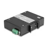Przełącznik Ethernet DELOCK 80162 — 5-portowy Gigabit RJ45 do montażu na szynie DIN