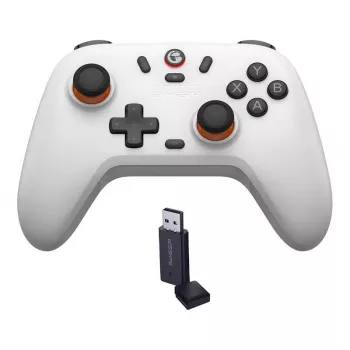 Bezprzewodowy kontroler do gier GameSir T4n Lite biały Bluetooth, bezprzewodowy, ładowalny