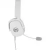 Zestaw słuchawkowy QPAD GAMIAC HS71 przewodowy, na głowę, USB Typ-C, wokółuszne, 20–20000 Hz, kabel 2,2 m, biały