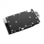 Backplate Alphacool 10261 Aluminium Chrome miedź Czarny 95.7mm