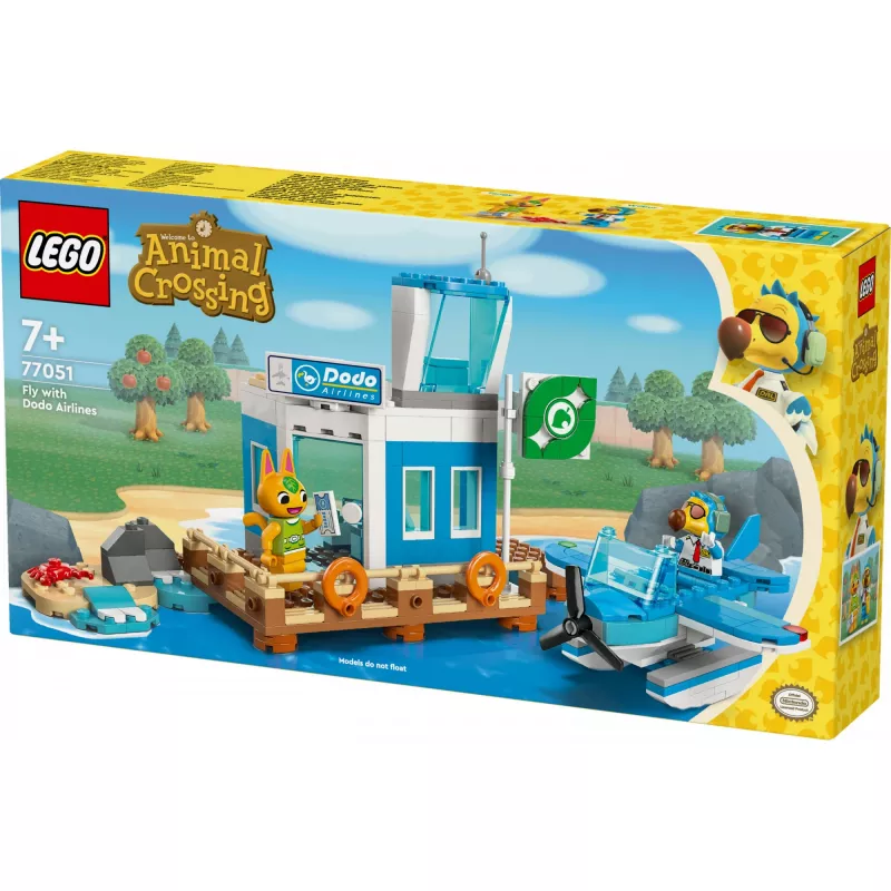 Zabawka konstrukcyjna LEGO 77051 Animal Crossing: Lot z liniami Dodo Airlines, marka LEGO, model 77051