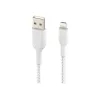 Belkin BOOST CHARGE - Lightning-Kabel - Lightning männlich zu USB männlich - 3 m - weiß - für Apple iPad/iPhone/iPod (Lightning)