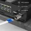 Extralink SFP28 25G 2-Pack | Moduł SFP28 | 25Gbps, LC/UPC Duplex, 1310nm, 10km, jednomodowy, transceiver sieciowy z funkcją DOM