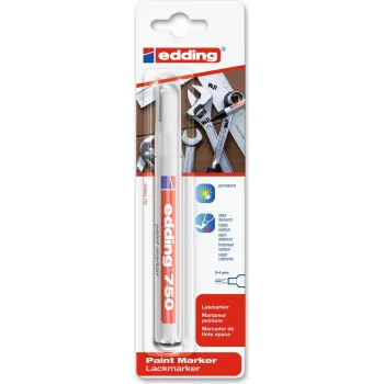 Marker Edding 750 biały 1 szt.