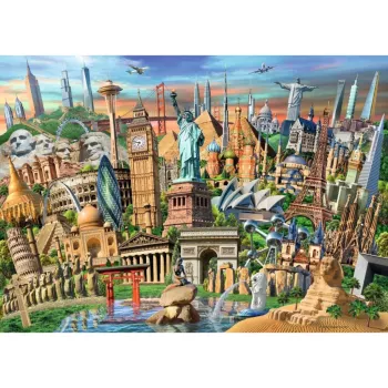 Puzzle world landmarks (1000 elementów)