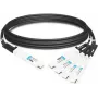 Kabel InfiniBand/światłowodowy Nvidia MCP7Y50-N003 3 m OSFP 4xOSFP czarny