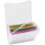 Folder Soennecken 370682300 A4, 13 kieszeni, półprzezroczysty polipropylen