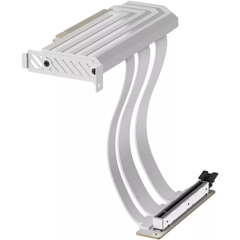 HYTE PCIe 5.0 Hyper Riser kabel, 20 cm, śnieżnobiały