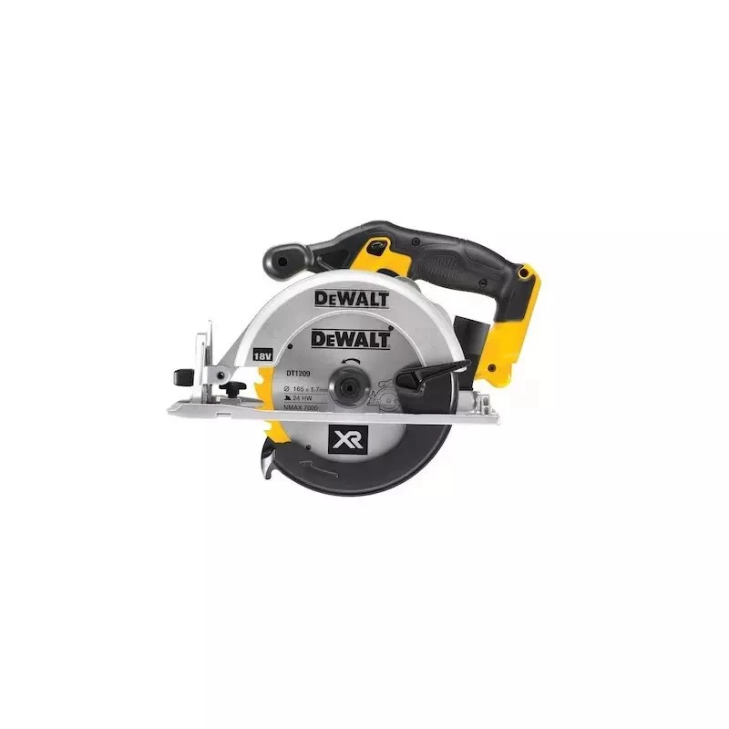 Pilarka tarczowa DeWalt DCS391N — 18V, 3700 obr./min, otwór 165 mm, głębokość cięcia 90° 55 mm, waga 3,2 kg